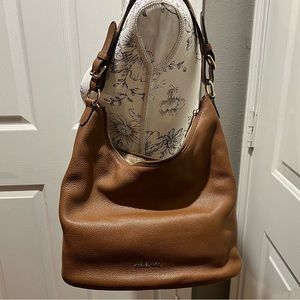 Michael kors brown pebble bag